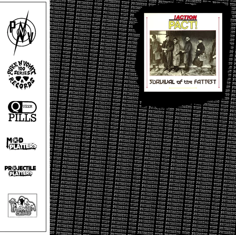 Action Pact! - Survival Of The Fattest USED LP (test press)