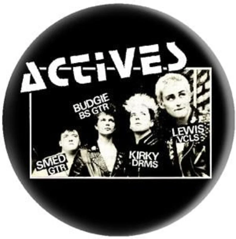 ACTIVES button (1 inch)