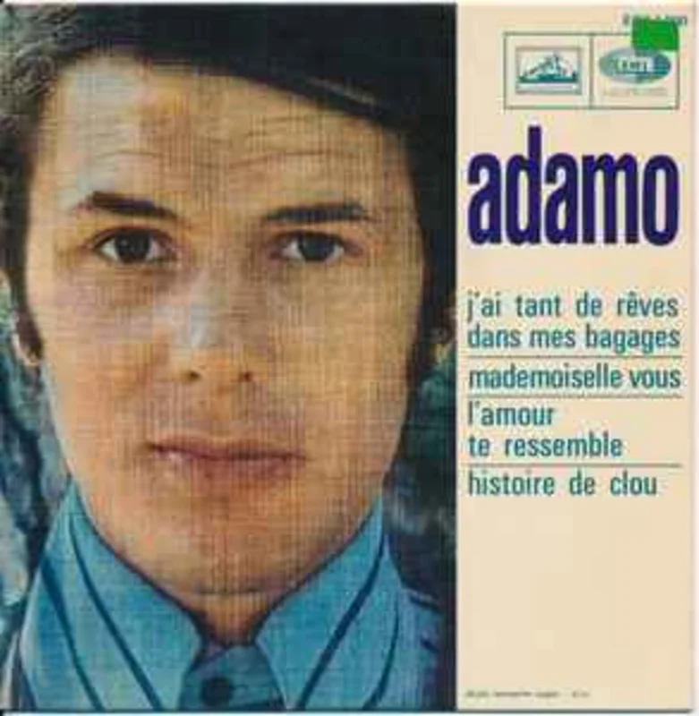 Adamo  J'ai Tant De Rves Dans Mes Bagages  (1968)     7"