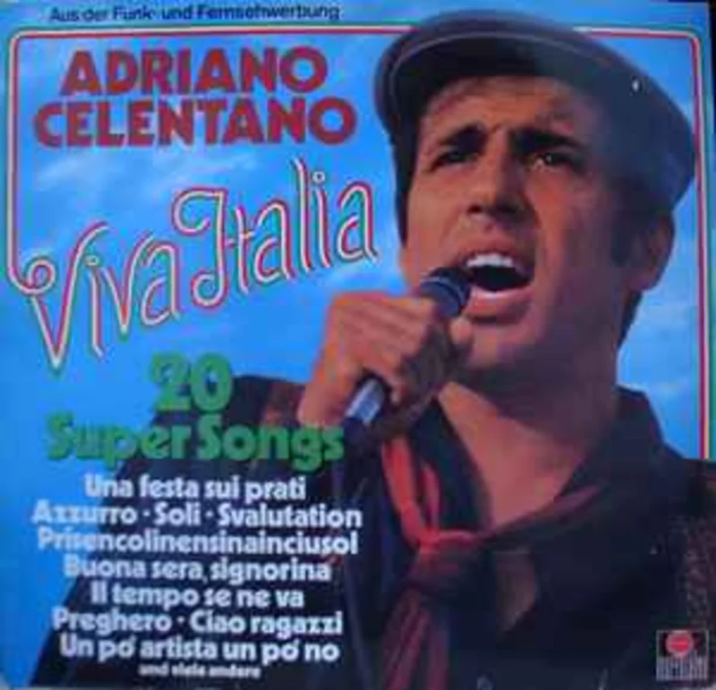 Adriano Celentano  Viva Italia (20 Super Songs)  (1980)
