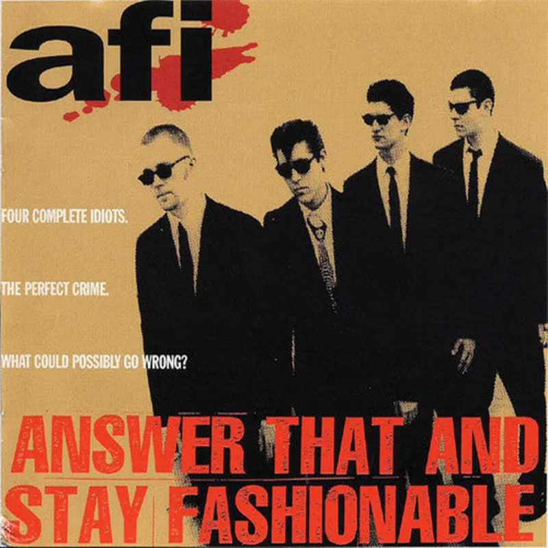 AFI - Answer That And Stay Fashionable USED LP (red vinyl) sealed