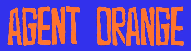 AGENT ORANGE LOGO sticker