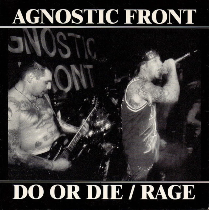 Agnostic Front - Do Or Die / Rage USED 7" (white vinyl)
