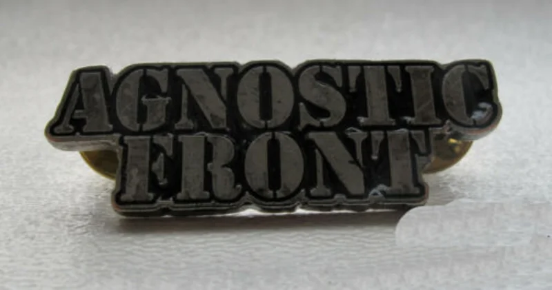 AGNOSTIC FRONT - LOGO METAL BADGE