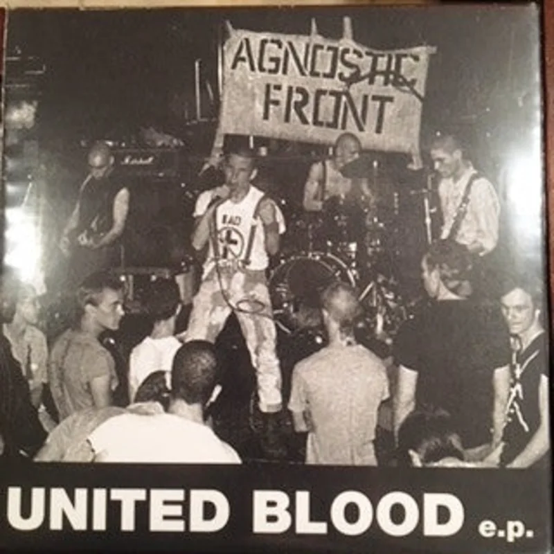 Agnostic Front - United Blood e.p. USED 7" (boots stamp)