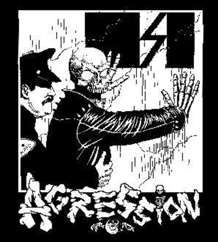 AGRESSION COP back patch