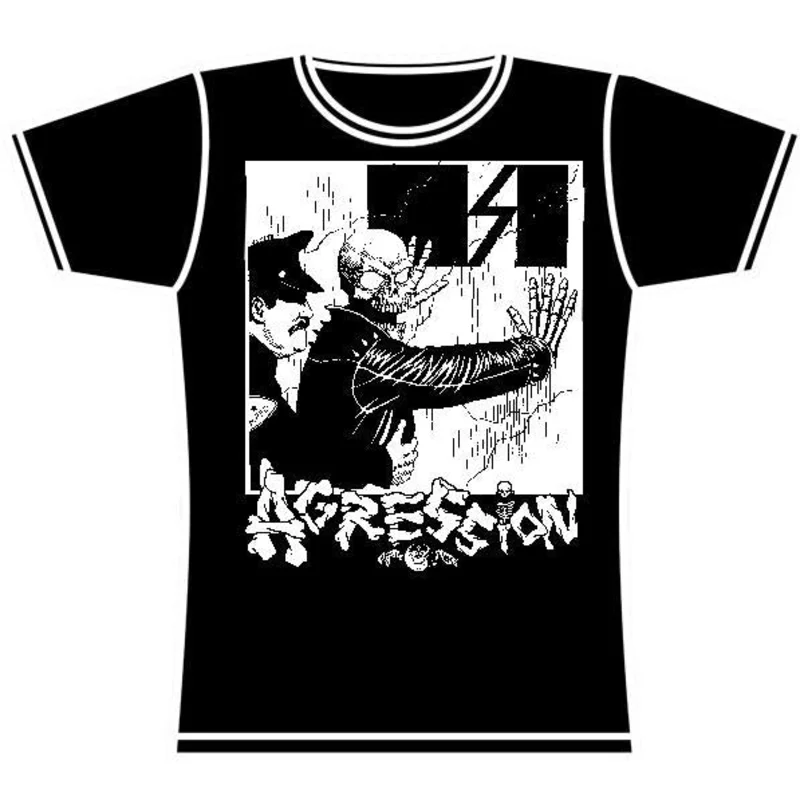 AGRESSION COP GIRLS TSHIRT