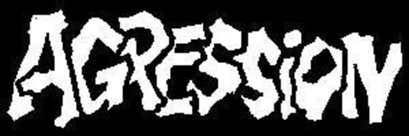 AGRESSION LOGO sticker
