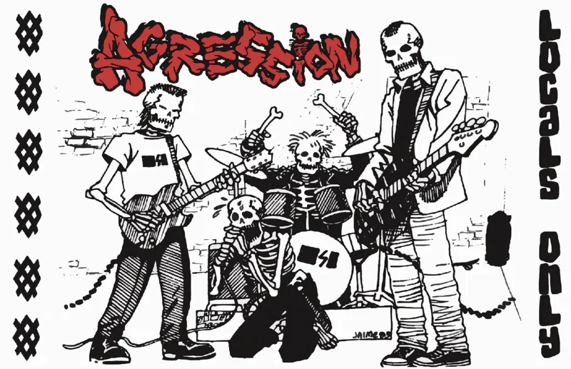 AGRESSION POSTER (24X36)