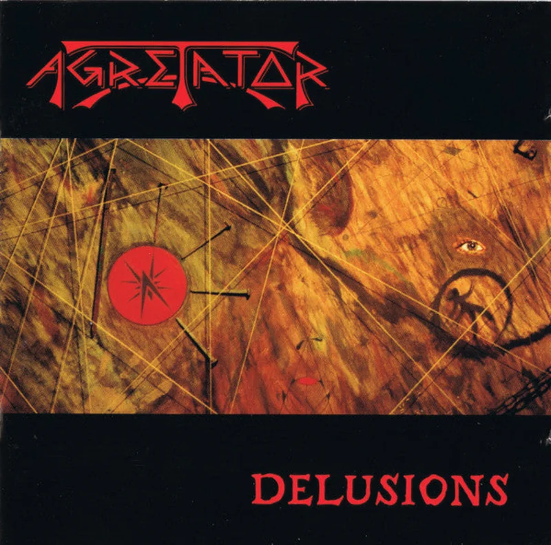 Agretator - Delusions USED METAL LP (clear vinyl)