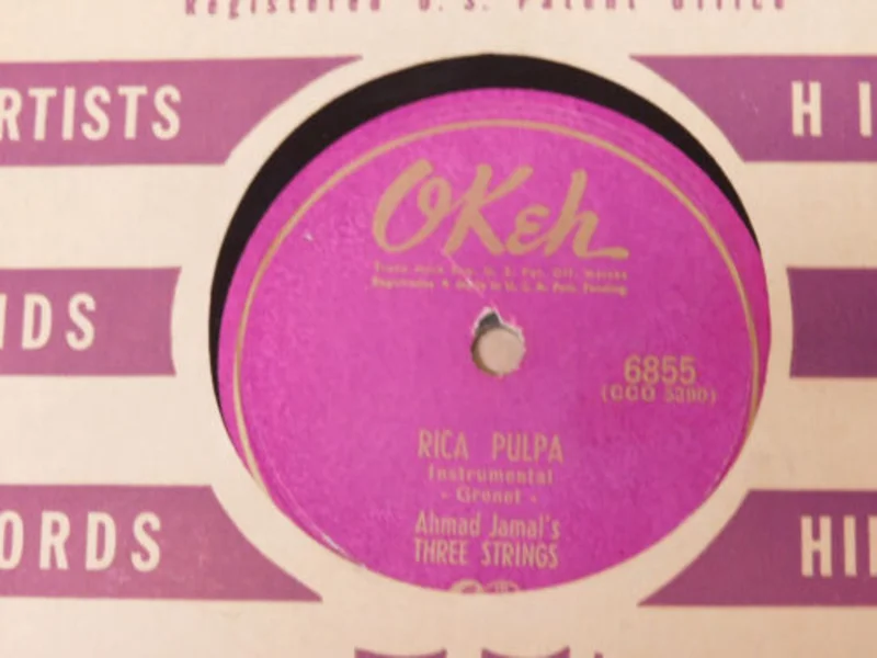 Ahmad Jamal's Three Strings - Rica Pulpa b/w The Surrey with The Fringe on Top
