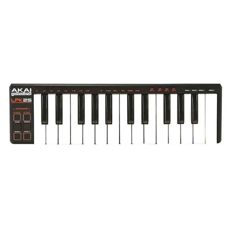 Akai Professional LPK25 Laptop Performance MIDI Keyboard With MPC Beats Software Pack