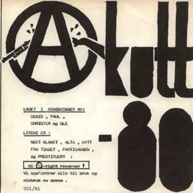 Akutt 80 - S/T NEW 7"