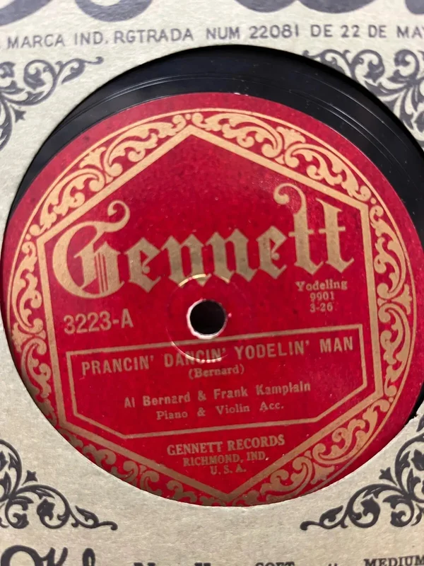 Al Bernard & Frank Kamplain - Prancin' Dancin' Yodelin' Man b/w Deutcher Boy Yodel Song and Dance