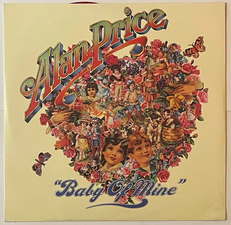 Alan Price - Baby Of Mine 10" Single (Heart Shape)