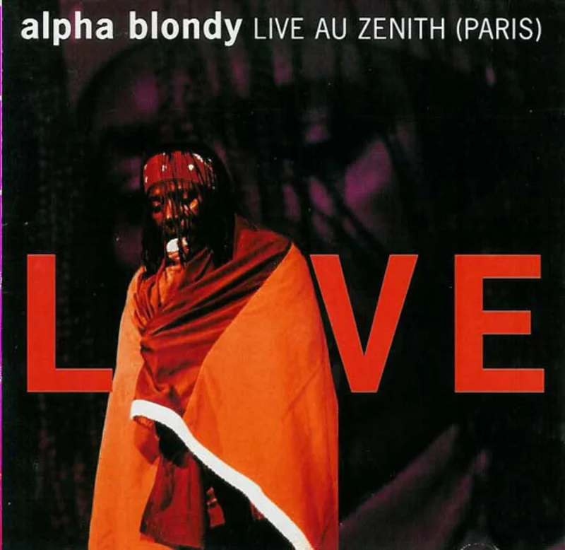 Alpha Blondy  Live Au Zenith (Paris)  (1993)     CD