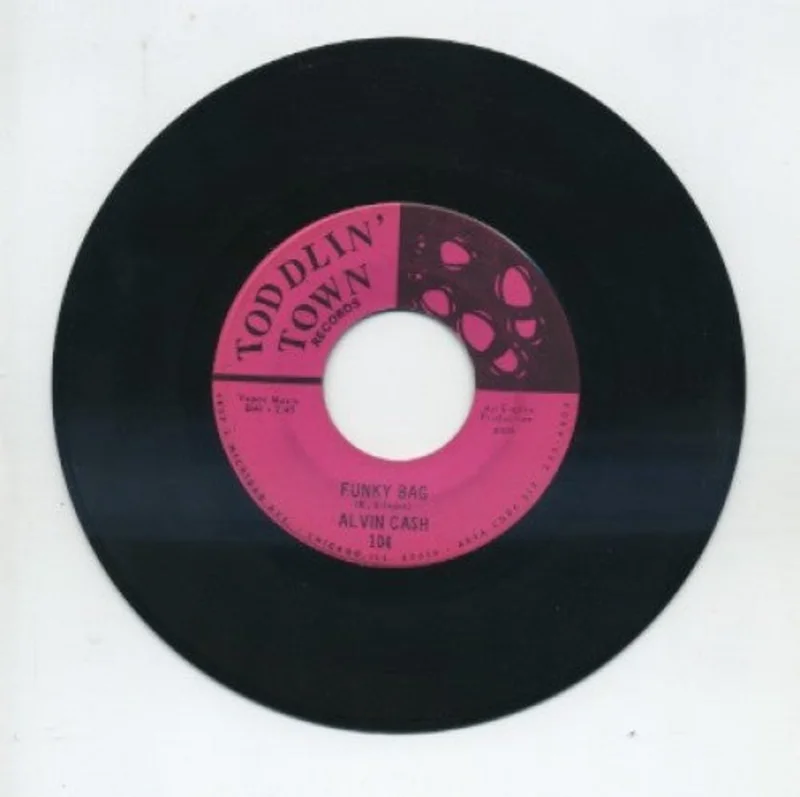 Alvin Cash - Funky Bag/ Whip It On Me