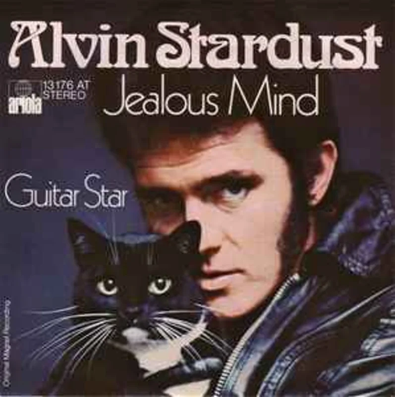 Alvin Stardust  Jealous Mind  (1974)     7"