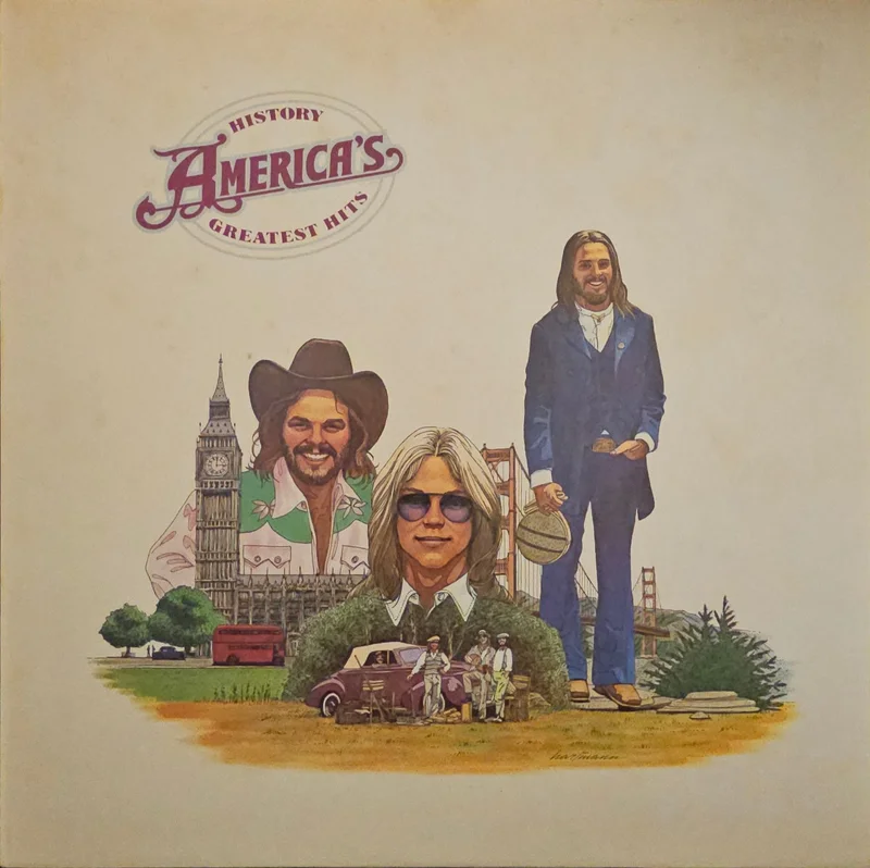 America - History - America's Greatest Hits Lp