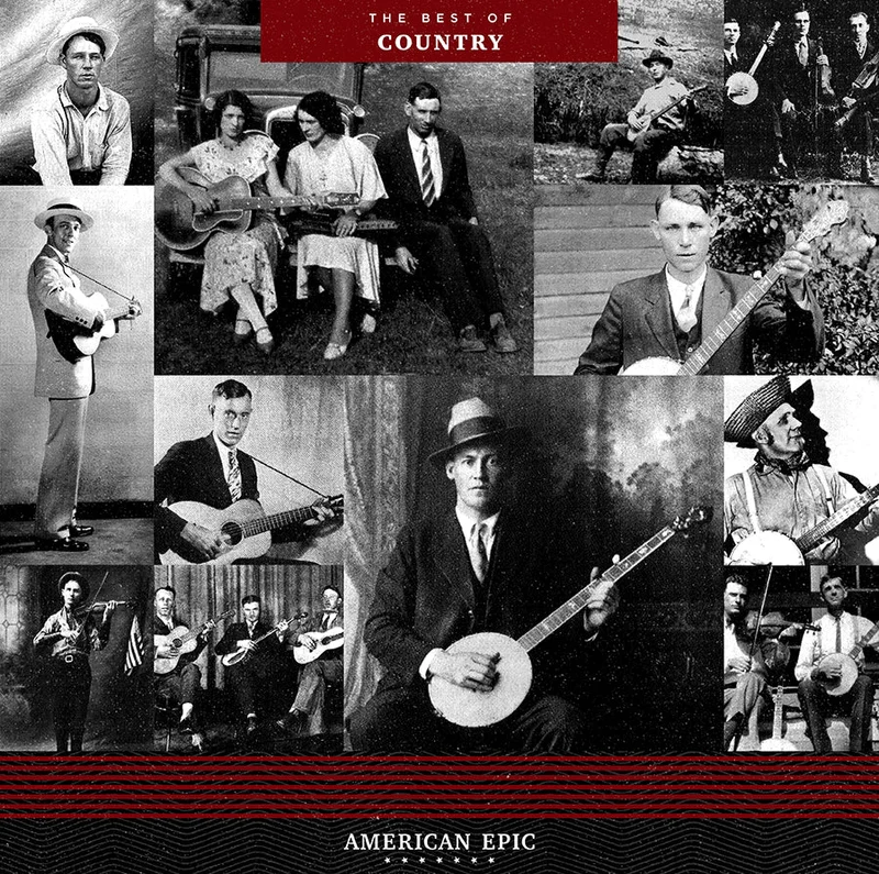 American Epic: The Best of Country (12" Limited Edition black w/ maroon flecks Vinyl)