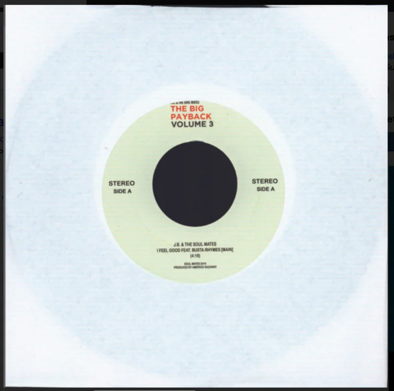 Amerigo Gazaway - JB's & The Soul Mates 7"