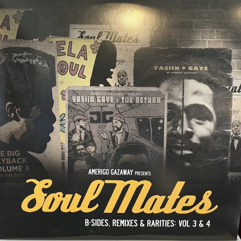 Amerigo Gazaway - Soul Mates: B-Sides, Remixes & Rarities Vols 3&4 - 2 LPs