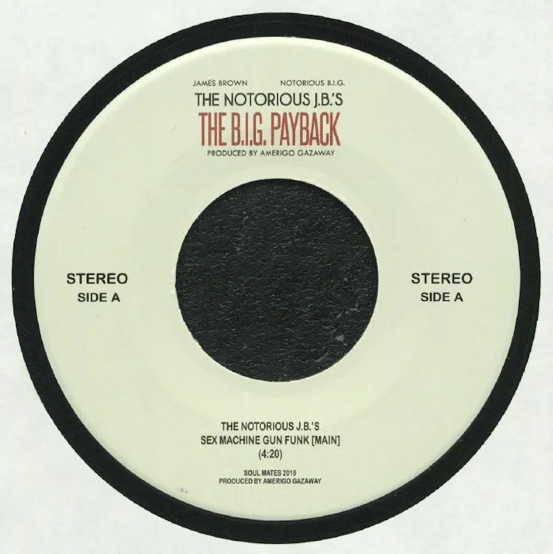 Amerigo Gazaway - The Notorious J.B.'s Sex Machine 7"