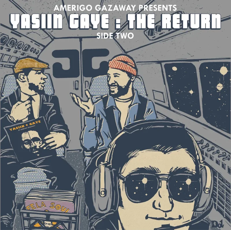 Amerigo Gazaway - Yasiin Bey vs Marvin Gaye - The Return 2 LPs