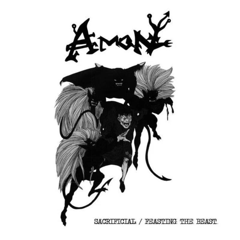 Amon - Sacrificial / Feasting The Beast NEW METAL LP