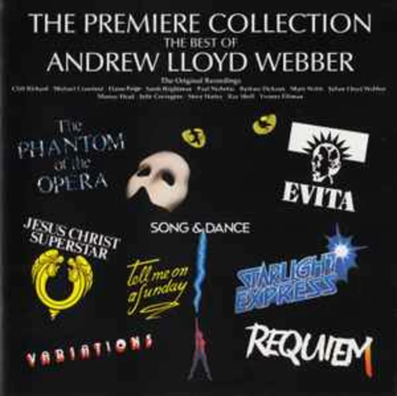 Andrew Lloyd Webber  The Premiere Collection - The Best Of Andrew Lloyd Webber  (1988)     CD