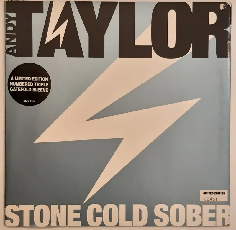 Andy Taylor - Stone Cold Sober 12" Single (Limited Numbered)