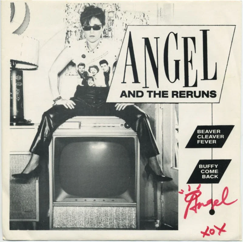Angel And The Reruns - Beaver Cleaver Fever USED 7"