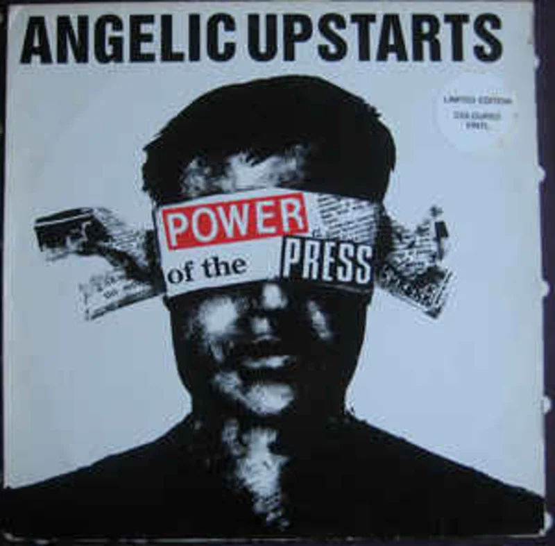 Angelic Upstarts - Power Of The Press USED LP (blue vinyl)