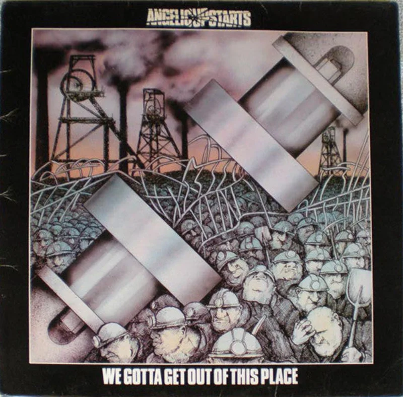 Angelic Upstarts - We Gotta Get Out Of This Place USED LP (jpn)