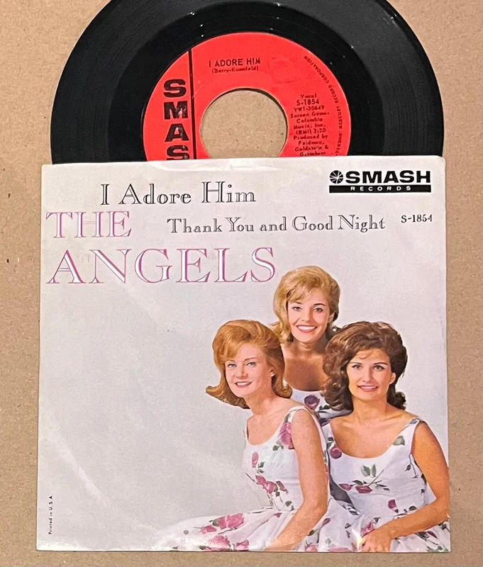 Angels - Thank You and Good Night b/w I Adore Him - 45 w/PS