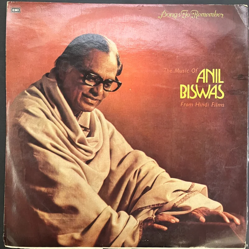 Anil Biswas  The Music Of Anil Biswas From Hindi Films (Used Vinyl - VG+) JB Marketplace