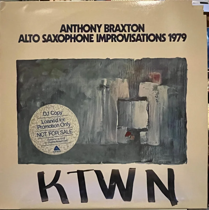 Anthony Braxton - Alto Saxophone Improvisation 1979