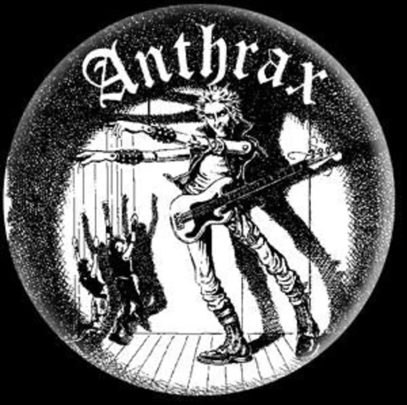 ANTHRAX button (1 inch)