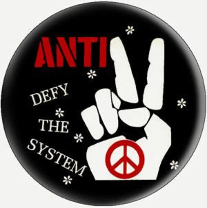 ANTI button (1 inch)