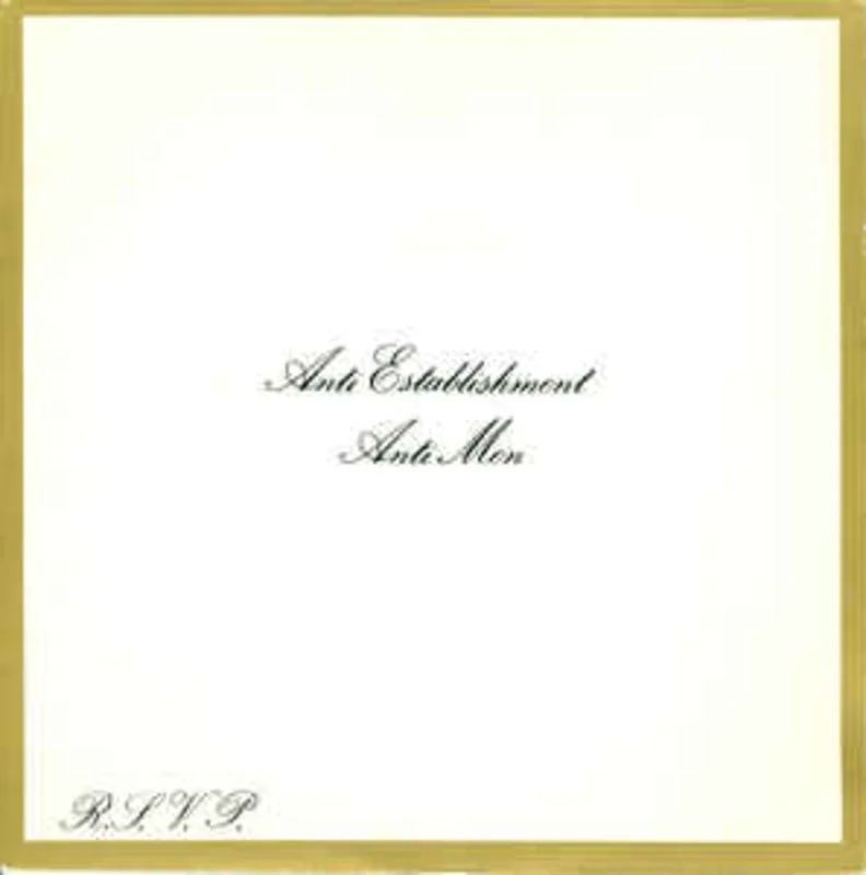 Anti Establishment - Anti Men USED 7"