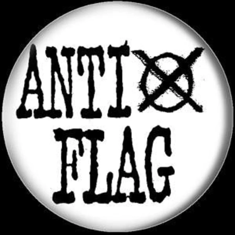 ANTI FLAG button (1 inch)
