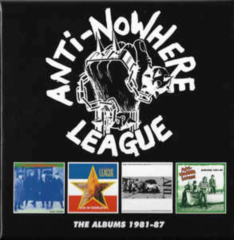 Anti Nowhere League - The Albums 1981 to 87 NEW 4xCD