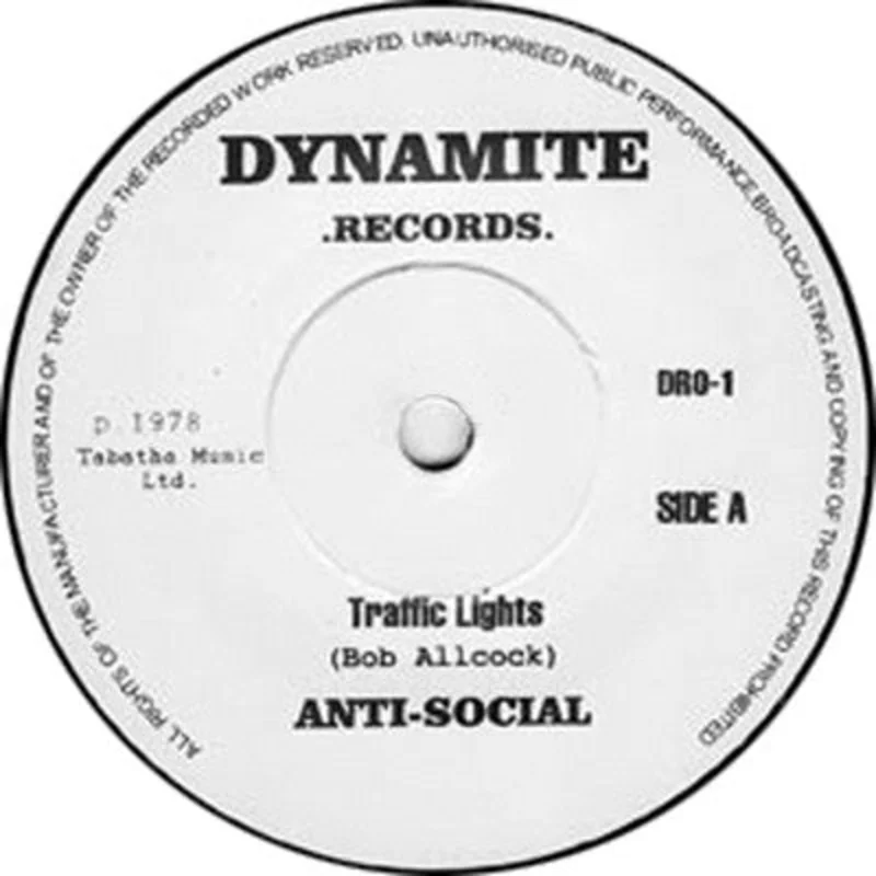 Anti-Social - Traffic Lights USED 7"