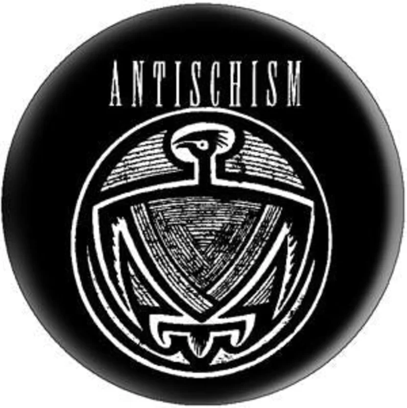 ANTISCHISM button (1 inch)
