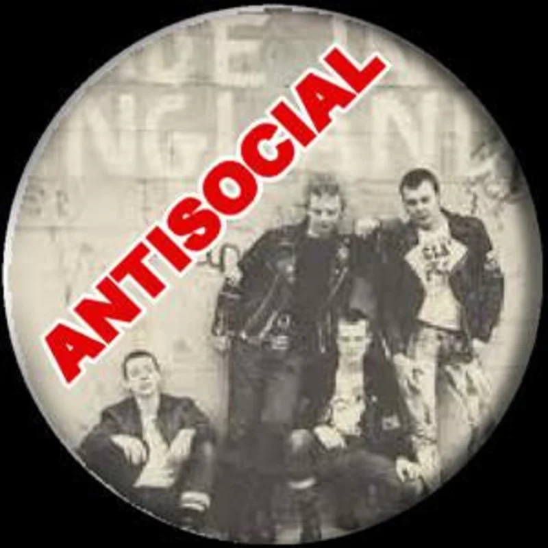 ANTISOCIAL button (1 inch)