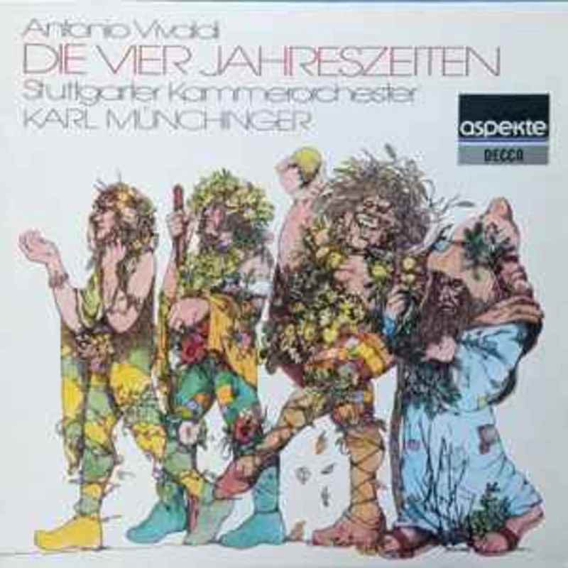 Antonio Vivaldi, Stuttgarter Kammerorchester, Karl Mnchinger  Die Vier Jahreszeiten