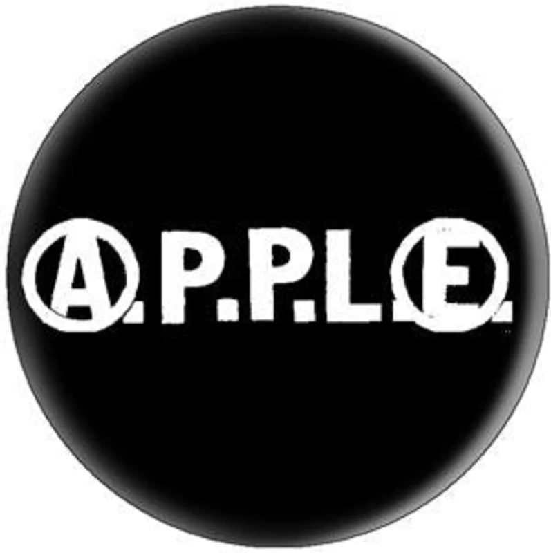 APPLE LOGO button (1 inch)