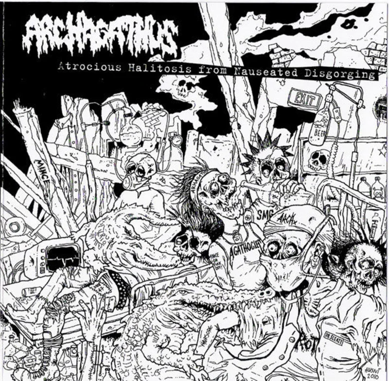 Archagathus - Atrocious Halitosis From Nauseated Disgorging USED LP