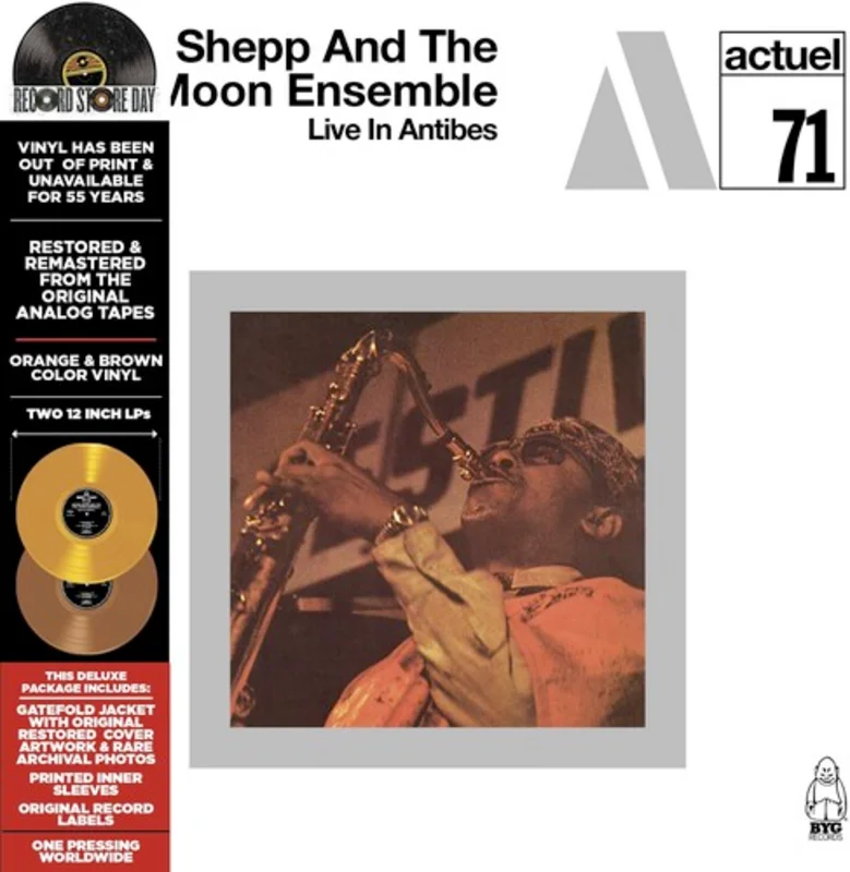 Archie Shepp - Complete Live in Antibes - 2 LPs for RSD25 on limited colored vinyl
