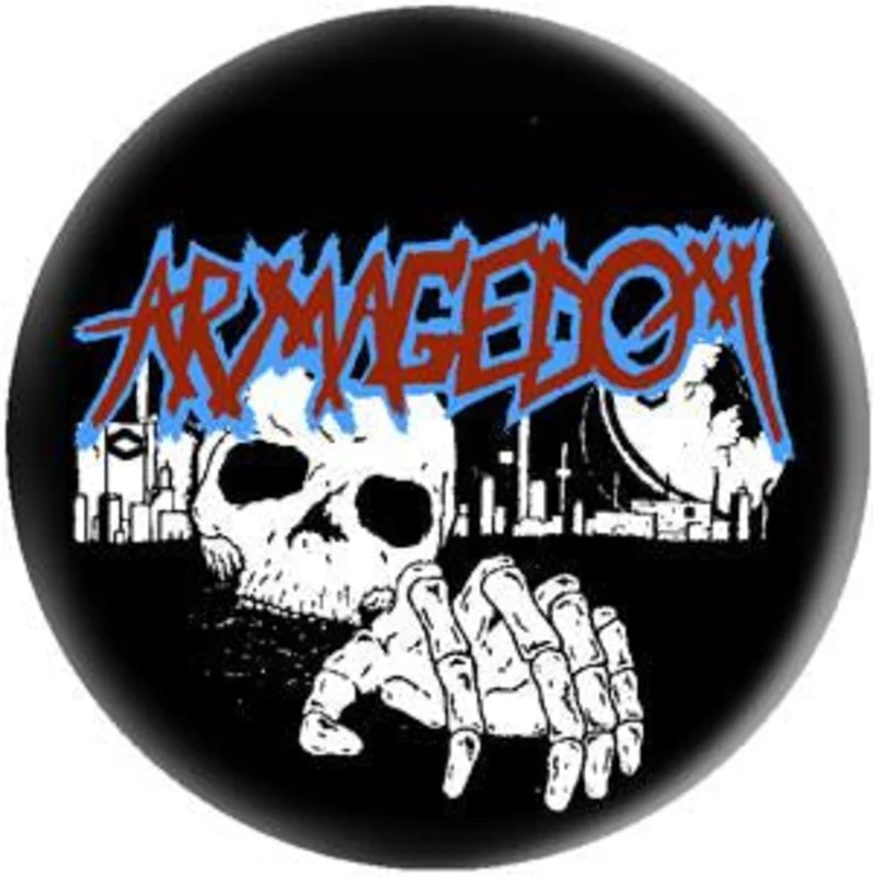 ARMAGEDOM button (1 inch)